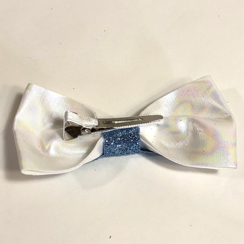 Hair Clip Barrette Lot Ribbon Bow Pastel Trendy New Coquette Glitter Flower Holo